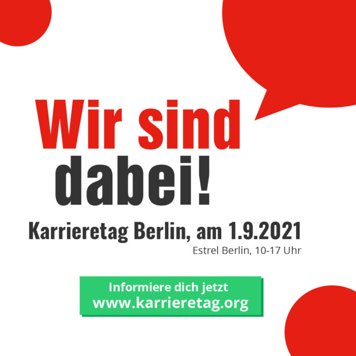 Ping Rechenzentrumsreinigung GmbH ist erneut Aussteller auf dem Karrieretag Berlin.